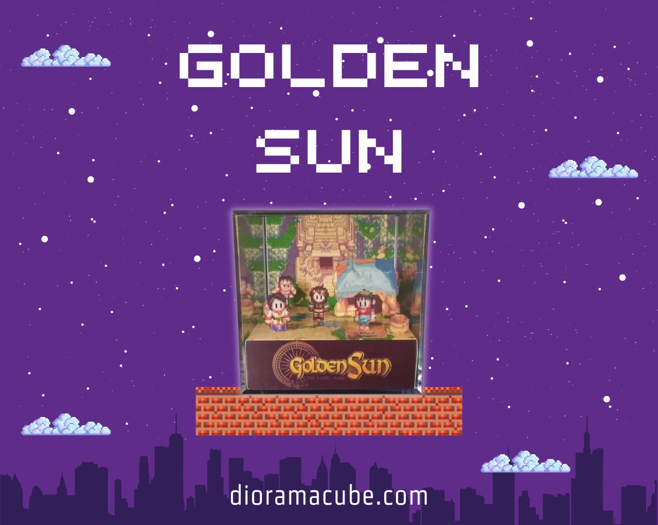 golden sun - Diorama Cube Store