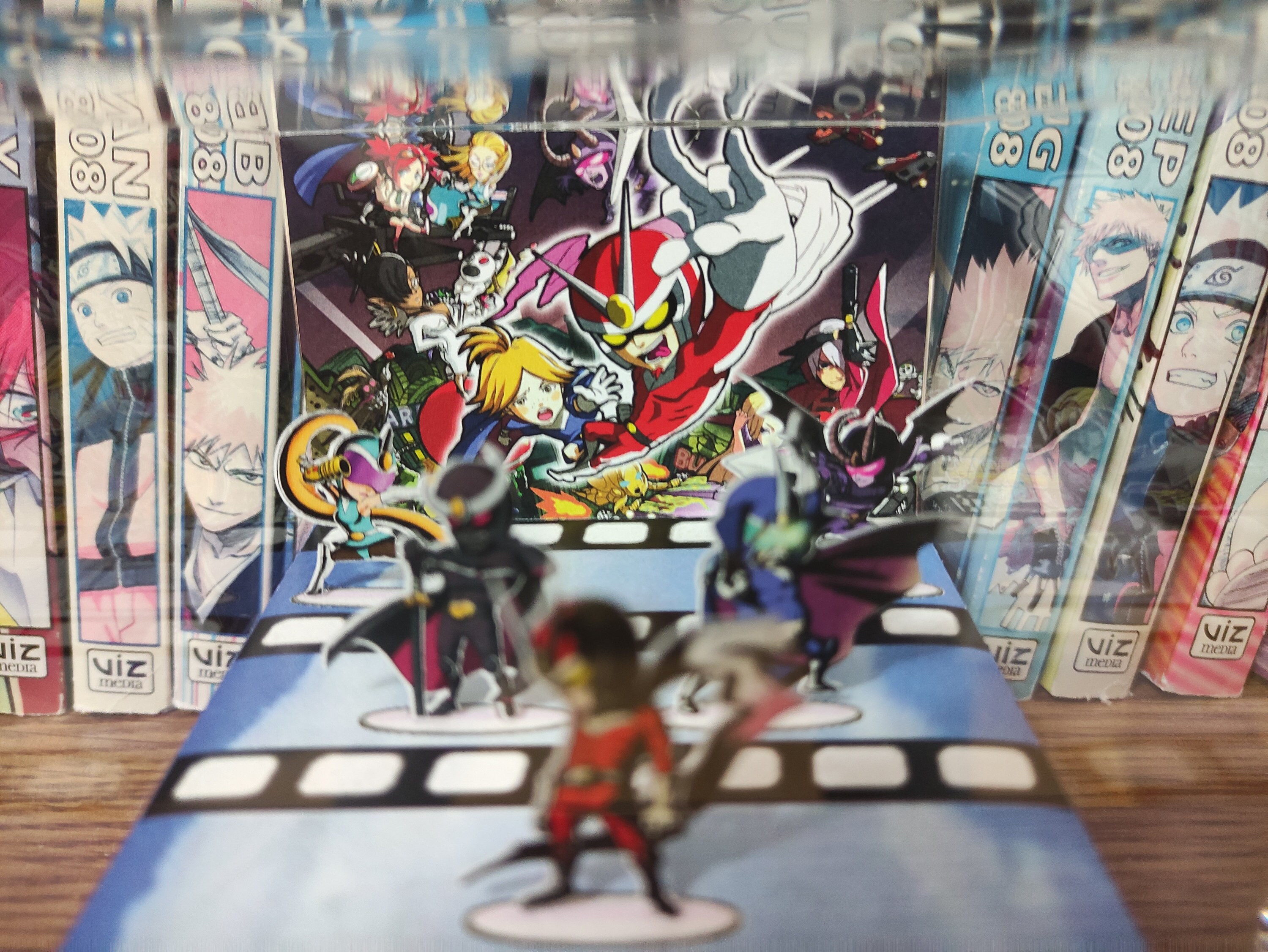 Viewtiful Joe (Viewtiful Joe, Sexy Silvia, Alastor, Captain Blue, etc) Diorama Cube, Handmade Crystal Diorama Cube, Unique Gift for Gamers